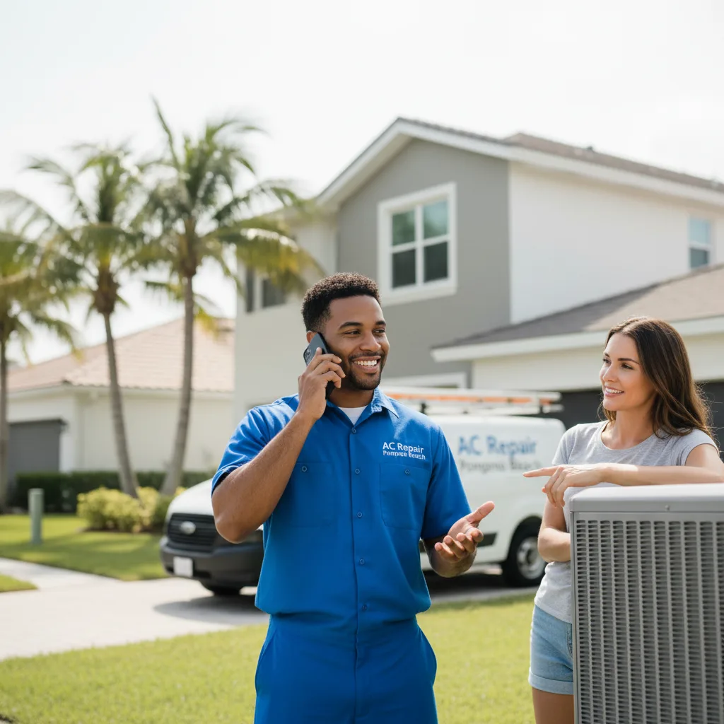 AC Repair Pompano Beach customer support in Davidsonville